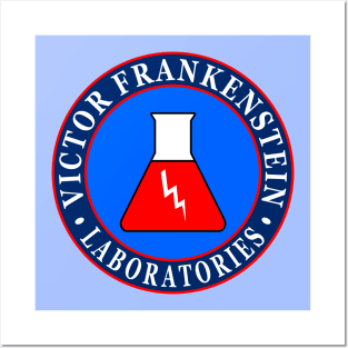 Victor Frankenstein Laboratories Posters and Art